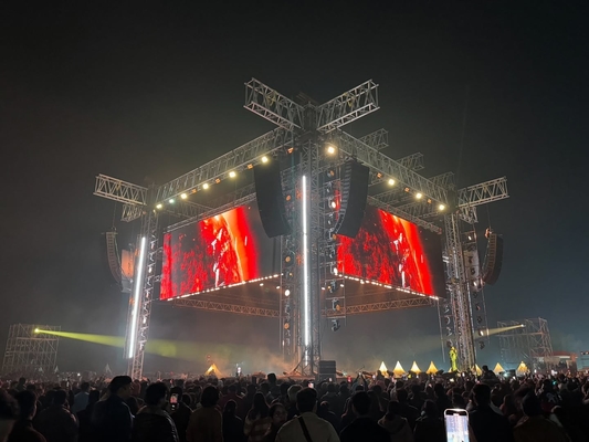 Location d'écran HD 1R1G1B intérieur en aluminium coulé sous pression P4 LED Display Board LED Video Wall