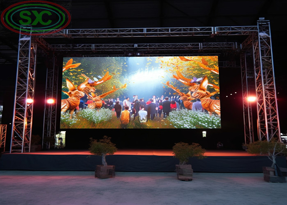 HD 4K 500*500mm Affichage LED locatif 2500cd/m2 Écran LED SMD à haute densité de pixels