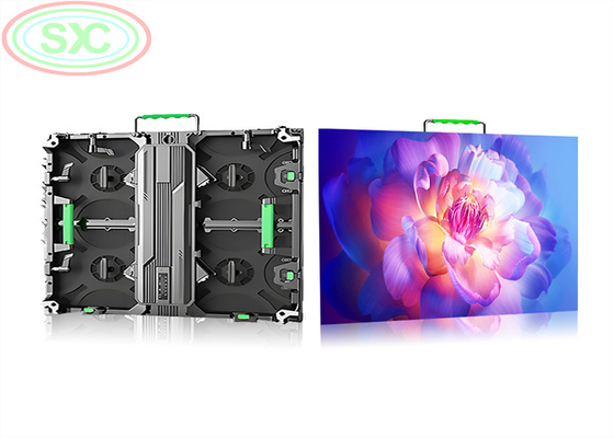 Écran LED couleur entière intérieur P3.91 500*500mm Pixel Centre commercial Location de mur vidéo