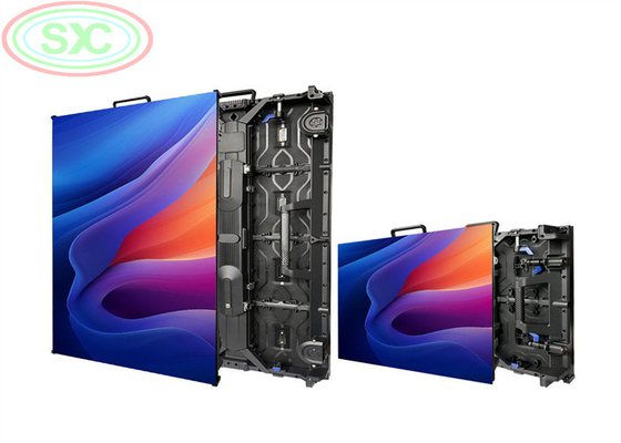 AC 110/220V Voltage d'entrée Affichage LED plein couleur extérieur avec 65410 points / m2 Densité de points et taille du module 250 * 250mm