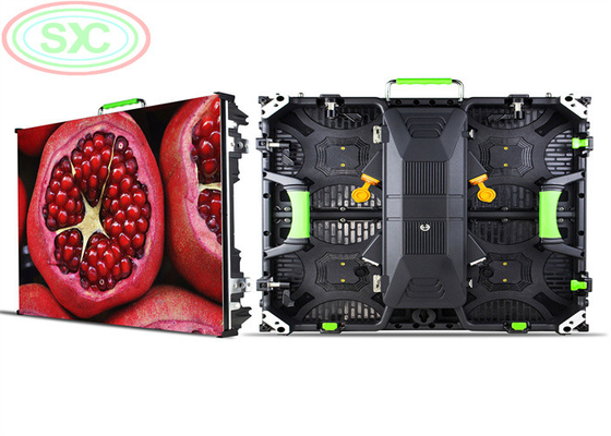 Armoire de location à couleur Full Rental LED Display P4 512mm X512mm 3 ans de garantie