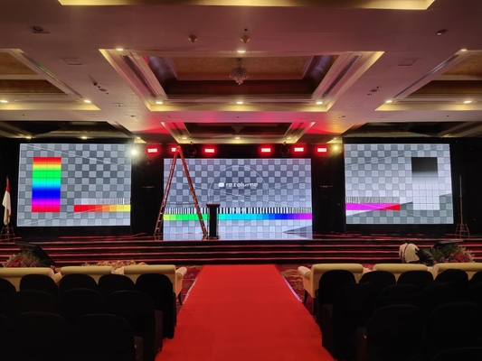 Écran de scène en aluminium coulé HD LED Écran 2 mm Pixel Pitch Humectation Proof Matériau en aluminium Système NOVA