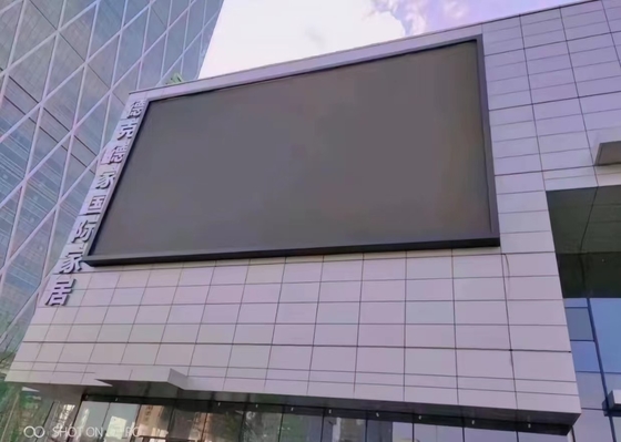 L'éclat de la taille SMD3535 a mené annoncer la publicité d'écran extérieurs que polychromes fixes installent le panneau d'affichage de P10 P8 P6 P5 LED
