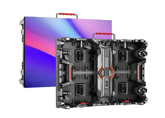 Écran LED couleur intérieur P2.5 Installation facile Mur LED pour la publicité et les événements Panneau LED de location 640x640mm