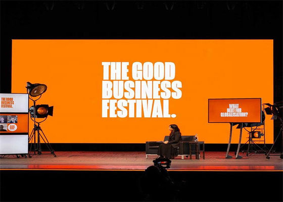 Écran LED couleur intérieur P2.5 Installation facile Mur LED pour la publicité et les événements Panneau LED de location 640x640mm