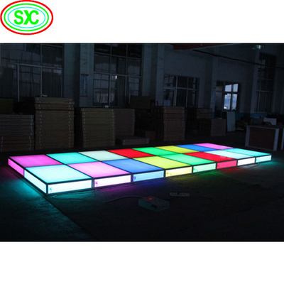 Découvrez l'éclairage de sol ultime avec Light-Up Dance Floor Glowing Lighting Effect 3840hz/s Rate de rafraîchissement