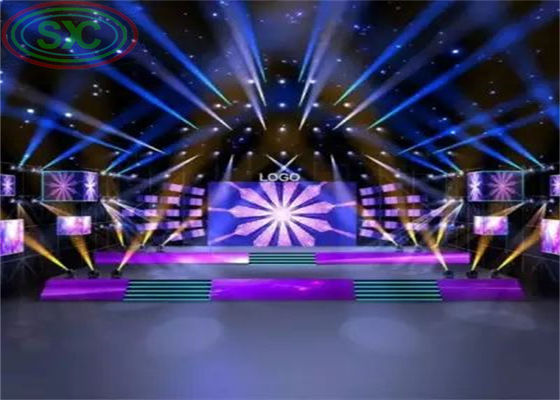 Écrans LED de scène haute résolution P3.91 Affichage LED pour l'atmosphère festive Promotion de produits Décoration du magasin Éclairage Popularization des connaissances Tableau d'affichage Avertissement de l'atmosphère