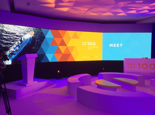 HD Intérieur P6 Scène En arrière-plan Événements LED Rnetal Vidéo Écran d'affichage mural LED