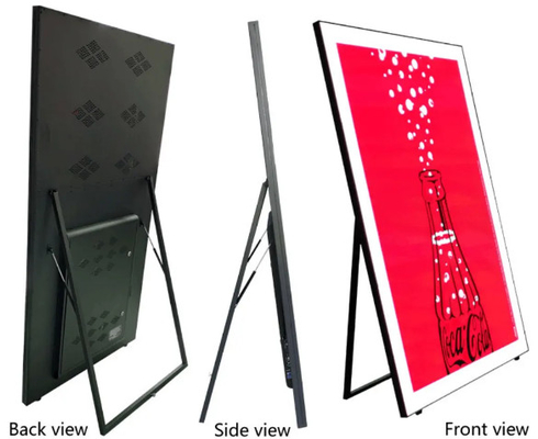 Affichage LED en couleur intégrale à l'intérieur P2.5 Affiche de contrôle intelligent USB 4G sans fil