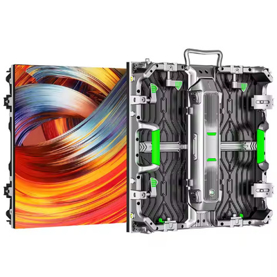 P3.91 Vidéo assemblage rapide Moniteur LED à couleur complète Armoire en aluminium sous pression