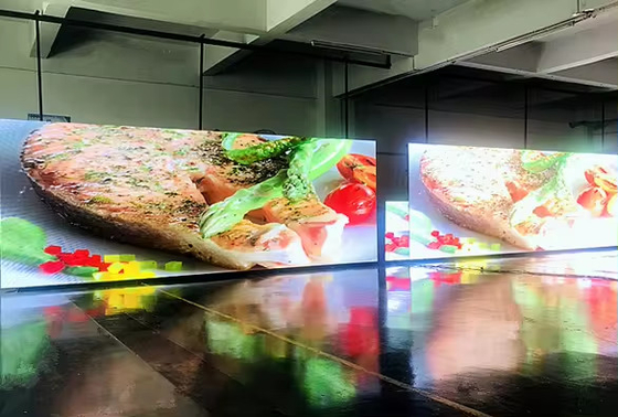 Vente à chaud à l'usine intérieur P2.5 fixé publicité LED écran d'affichage Hd intérieur haute vitesse de rafraîchissement grand vidéo mur LED écran