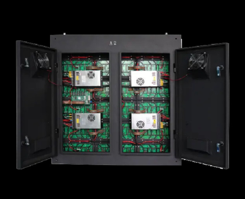Ultra Slim 8500 Nits Lumière P8 LED Panneaux d'affichage de location Armoires en acier