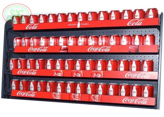 Exquis panneau LED petit pixel de hauteur X1.876 étagère affichage LED LED bande pour les magasins ou les supermarchés