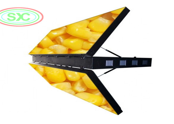 High Resolution Outdoor Wifi Double Sides LED Sign P6 Front Service Led Afficheur