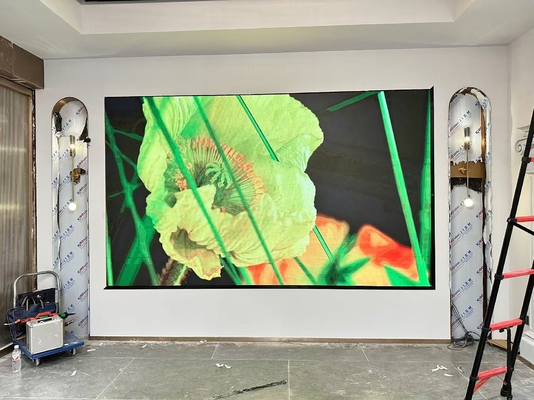 P2 Affichage LED couleur entière intérieure 512x512 mm Panneau en aluminium à moulage sous pression Écran mural vidéo LED haute résolution