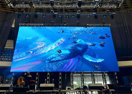 Affichage à LED couleur P2.5 intérieur Location d'événement Concert Scène arrière-plan Écran de location LED modulaire