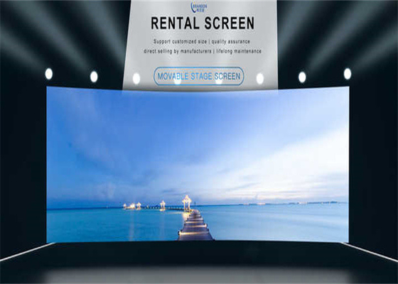 HD Intérieur P6 Scène En arrière-plan Événements LED Rnetal Vidéo Écran d'affichage mural LED