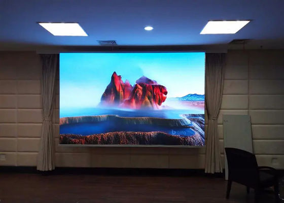 Système de télécommande 4G/5G intérieur extérieur P3.91 affichage LED pour expositions