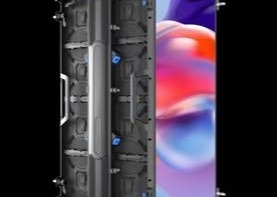 Écran de location en aluminium sous pression personnalisable Salle de conférence Église HD Affichage LED flexible