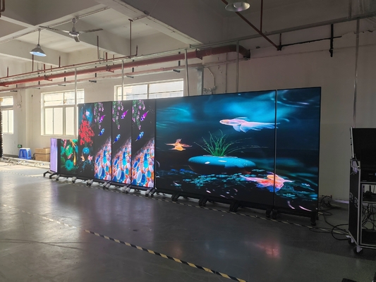 Écran extérieur à pleine couleur haute luminosité grand écran LED P5 640*640mm Panneau publicitaire LED fixe