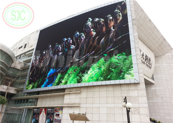 Personnalisation de l'armoire en fer et en acier à l'extérieur installation fixe panneau LED panneau publicitaire LED affichage LED pour la publicité