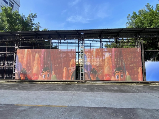 Écran de location LED / Affichage LED mince et léger, écran de festival de grande scène personnalisable