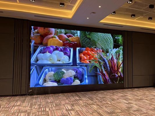 Bon prix Écran LED de scène en aluminium RGB en fonte sous pression Écran TV LED intérieur Mur silencieux 62500 points / mètre carré en ligne