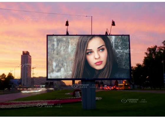 Module d'affichage LED extérieur imperméable à l'eau en aluminium en pleine couleur, haute résolution 40*20