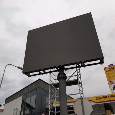 P6 Affichage extérieur à LED à couleur complète avec angle de vision horizontal et vertical de 120° pour de larges applications