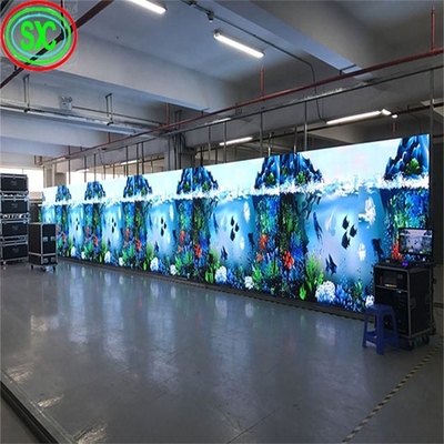 Meilleur angle de vision 2m-10m Affichage LED couleur complète intérieur pour affiches numériques