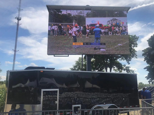 Écran d'affichage vidéo LED extérieur P5 pour voiture de bus avec garantie de 3 ans