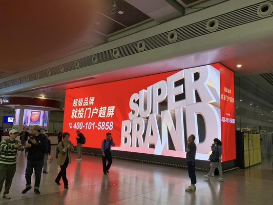 Écran d'affichage à LED à couleur complète ultrafin SMD P2 pour salles de mariage sur scène