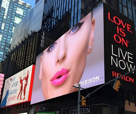 Facile à connecter et à désinstaller Affichage LED plein couleur extérieur pour la publicité