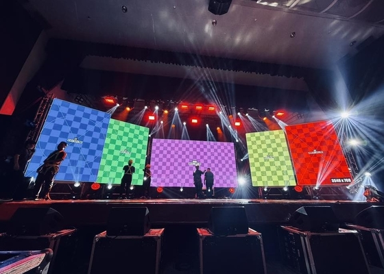 Écran d'aluminium en fonte LED P5 à couleur fixe à l'intérieur avec garantie de trois ans