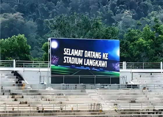 Affichage à LED haute luminosité 8000nits avec système de contrôle Novastar et protection IP65 pour la publicité extérieure