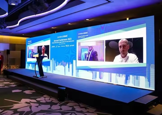 Écran de location HD Extérieur Affichage LED couleur complète Écran 4 mm Pixel Pitch HD étanche