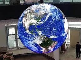 Module d'écran LED à sphère imperméable à l'eau Taille 320 * 160mm Parfait pour le centre commercial / événement