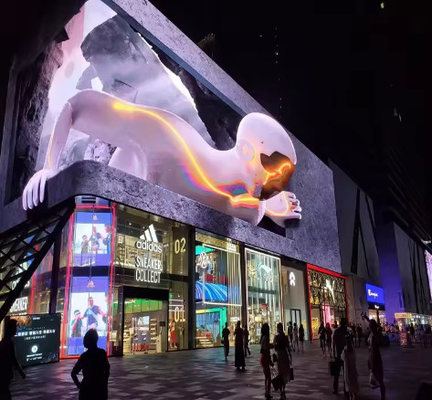 100000 heures de durée de vie Epistar Outdoor Affichage en aluminium à LED à couleur intégrale avec fréquence de rafraîchissement d'écran 720Hz et 3
