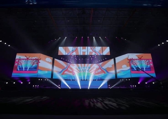 100000 heures de durée de vie Epistar Outdoor Affichage en aluminium à LED à couleur intégrale avec fréquence de rafraîchissement d'écran 720Hz et 3