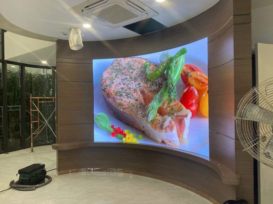 Processus de haute précision P3 Affichage LED plein couleur intérieur avec une installation et une maintenance pratiques dans diverses industries