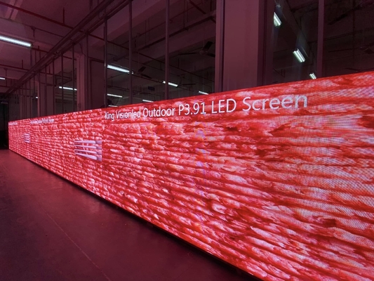 Écran LED à couleur complète étanche à l'eau, résistant au vent, haute définition sans traîner, écran LED à ombre