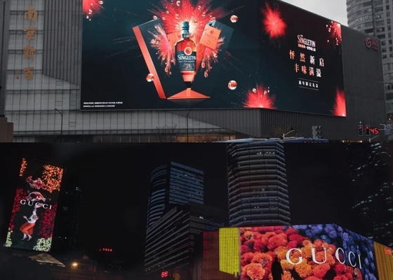 Écran LED plein couleur extérieur à puce Epistar, panneau d' affichage extérieur à LED P3-P10