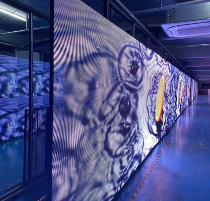 Écran LED plein couleur étanche à l'eau extérieure Pré-entretien P8 Léger IP65