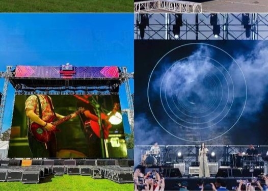 P4 Images claires Écrans publicitaires à LED Vidéo suspendue à LED Léger 1/8 scan