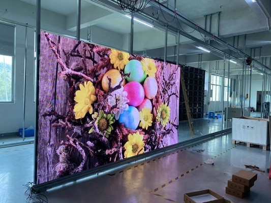 1R1G1B Panneau d'affichage LED à écran numérique intérieur 160000 pixels / mètre carré P2.5