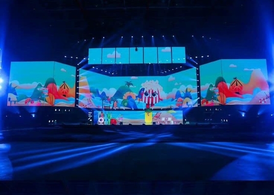 1R1G1B Écran numérique LED intérieur 160000 pixels/m2 P2,5