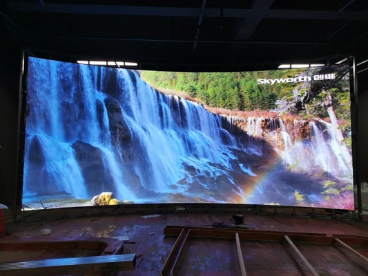 Service de location de panneaux d'affichage LED en aluminium sous pression P6 Panneau de mur vidéo LED à couleur complète