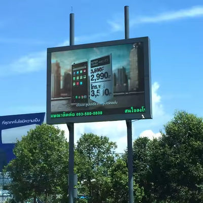 P8 Extérieur Full Color imperméable à l'eau 15625 points/m2 320*160 haut luminosité affiche LED
