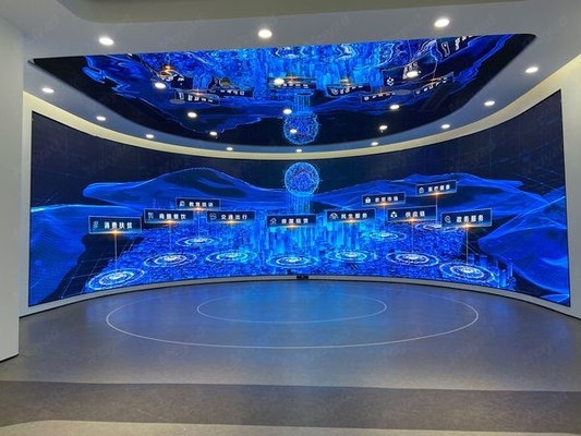 Écran d'affichage LED couleur complète intérieur avec une consommation d'énergie maximale de 680 W/m2 et une consommation d'énergie moyenne de 300 W/m2