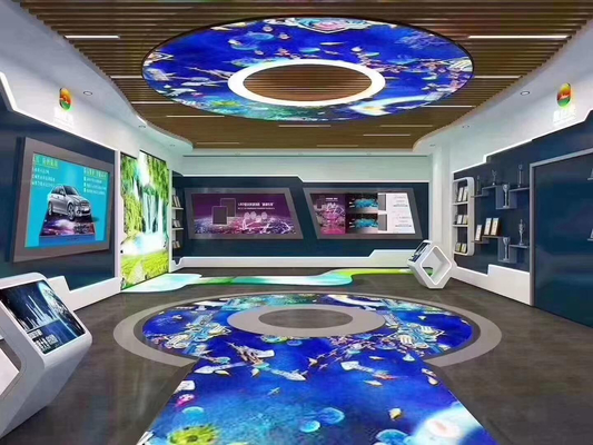Écran d'affichage LED couleur complète intérieur avec une consommation d'énergie maximale de 680 W/m2 et une consommation d'énergie moyenne de 300 W/m2